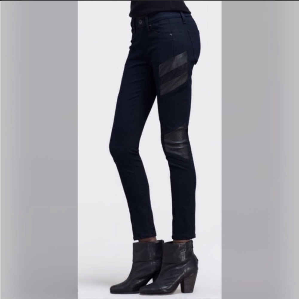 Rag & Bone Halifax Moto Cross Jeans